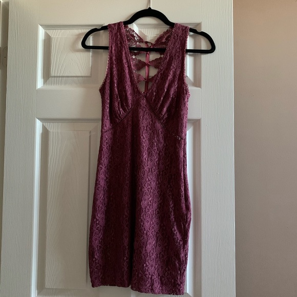 Lace Topshop Bodycon Dress - Picture 2 of 6